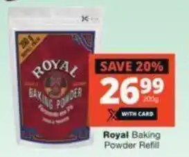 Shoprite Royal Baking Powder Refill offer