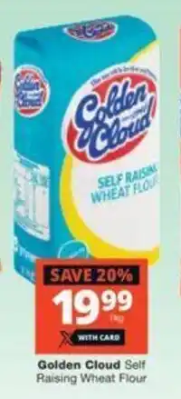 Shoprite Golden Cloud Self Raising Wheat Flour offer