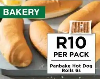 Food Lover's Market Panbake Hot Dog Rolls 6s offer