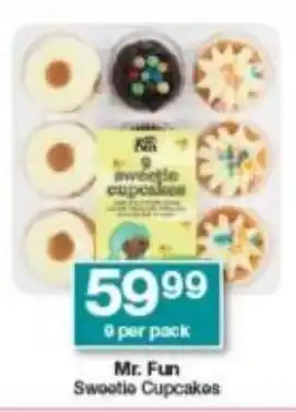 Checkers Mr. Fun Sweetie Cupcakes offer