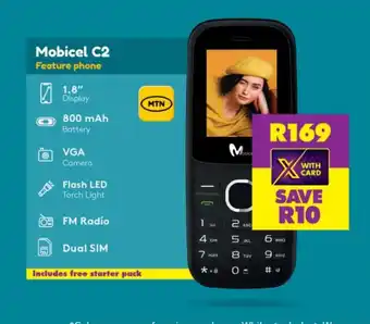 Shoprite Mobicel C2 Feature phone offer