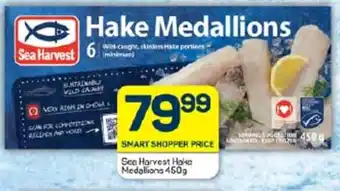 Pick n Pay Hypermarket Sea Harvest Hake Medallions 450g offer