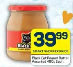 Pick n Pay Hypermarket Black Cat Peanut Butter Assorted 400g Each offer