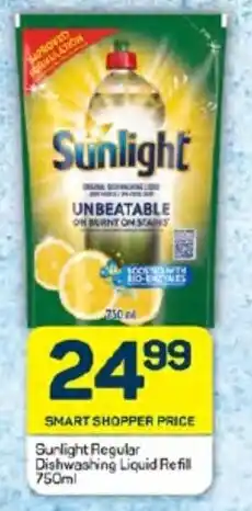 Pick n Pay Hypermarket Sunlight Regular Dishwashing Liquid Refill 750ml offer