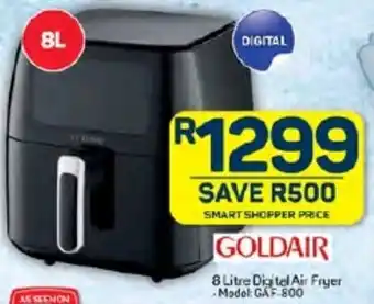 Pick n Pay Hypermarket GOLDAIR 8 Litre Digitel Air Fryer offer