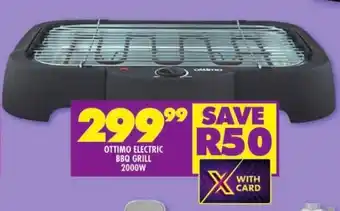 Shoprite OTTIMO ELECTRIC BBQ GRILL 2000W offer