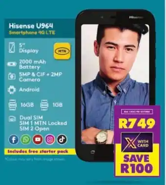 Shoprite Hisense U964 offer