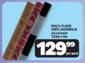 Usave MULTI-FLOOR VINYL ROOMPACK all variants offer