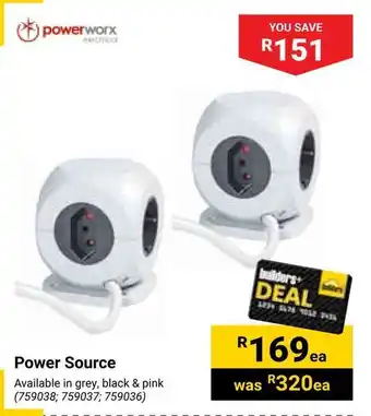 Builders Warehouse Power Source offer