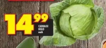 Shoprite CABBAGE HEAD offer