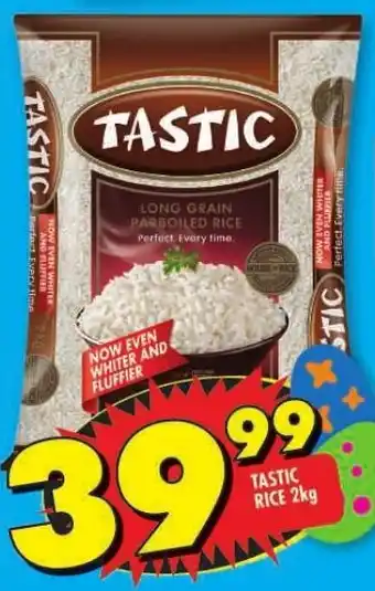 Shoprite TASTIC RICE 2kg offer