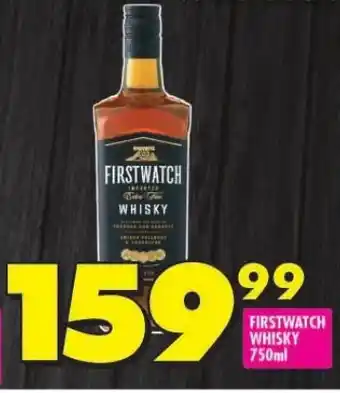 Shoprite FIRSTWATCH WHISKY 750ml offer