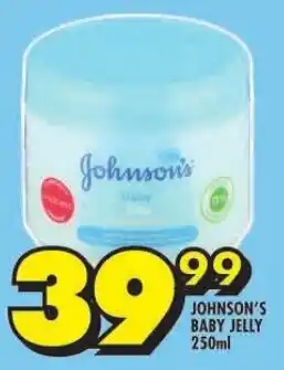 Shoprite JOHNSON'S BABY JELLY offer