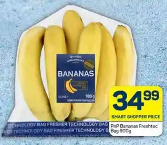 Pick n Pay PnP Bananas Freshtec Bag 900g offer