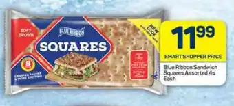 Pick n Pay Blue Ribbon Sandwich Squares Assorted 4s Each offer