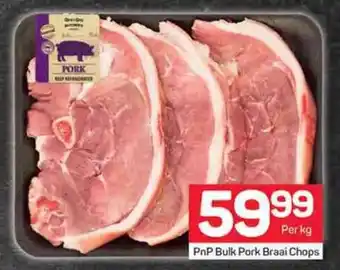 Pick n Pay PnP Bulk Pork Braai Chops offer