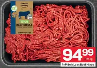 Pick n Pay PnP Bulk Lean Beef Mince offer