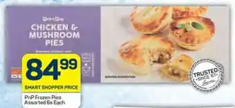 Pick n Pay PnP Frozen Pies Assorted 6s Each offer