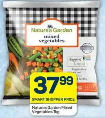 Pick n Pay Natures Garden Mixed Vegetables 1kg offer