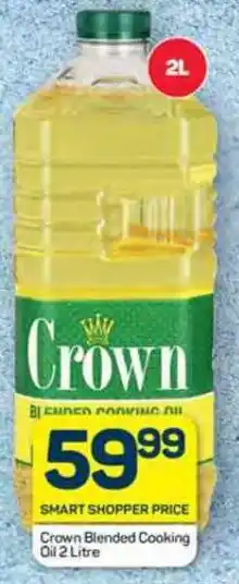 Pick n Pay Crown Blended Cooking Oil 2 Litre offer