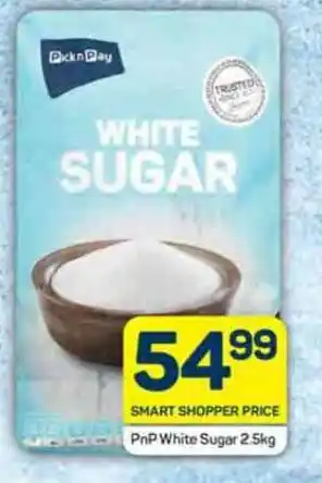 Pick n Pay PnP White Sugar 2.5kg offer