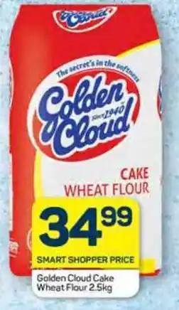 Pick n Pay Golden Cloud Cake Wheat Flour 2.5kg offer