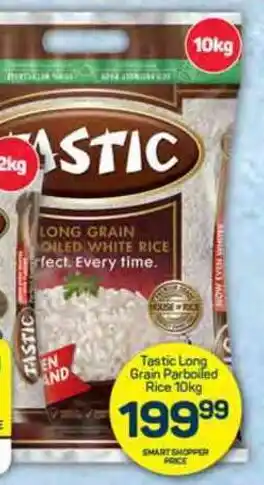 Pick n Pay Tastic Long Grain Parboiled Rice 10kg offer