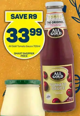 Pick n Pay All Gold Tomato Sauce 700ml offer
