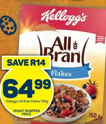 Pick n Pay Kellogg's All Bran Flakes 750g offer