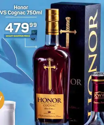 Honor VS Cognac 750ml