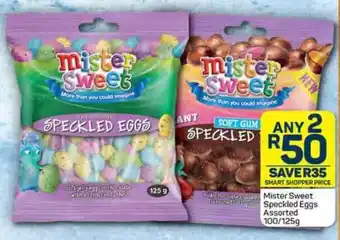 Mister Sweet Speckled Eggs Assorted 100/125g