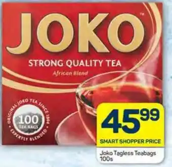 Pick n Pay Joko Tagless Teabags 100s offer