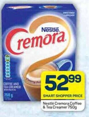 Nestlé Cremora Coffee &amp; Tea Creamer 750g offer at Pick n Pay