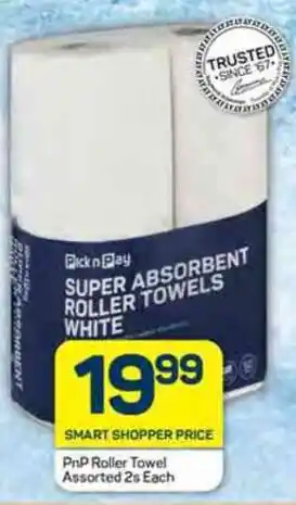 Pick n Pay PnP Roller Towel Assorted 2s Each offer
