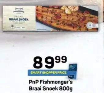 Pick n Pay PnP Fishmonger's Braai Snoek 800g offer