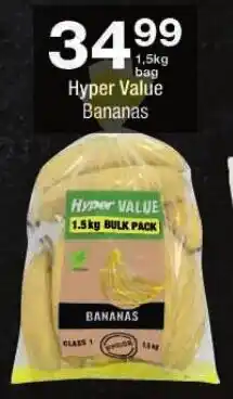 Checkers Hyper Value Bananas offer