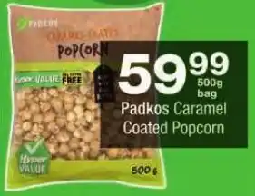 Checkers Padkos Caramel Coated Popcorn offer