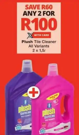Checkers Plush Tile Cleaner offer