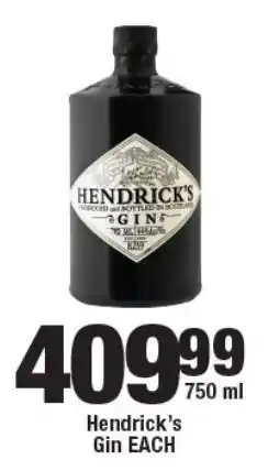 OK Liquor Hendrick's Gin offer