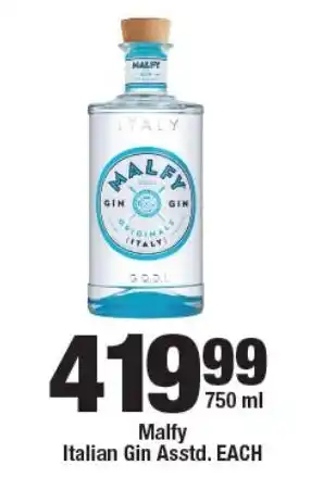 OK Liquor Malfy Italian Gin Asstd. offer