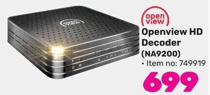 Openview Decoder