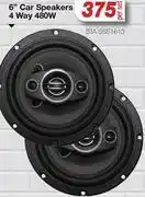 AutoZone 6 Car Speaker 4 Way 480W STA.SSS1613-Per Set offer