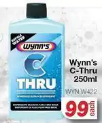 AutoZone Wynn's C-Thru WYN.W422-250ml Each offer