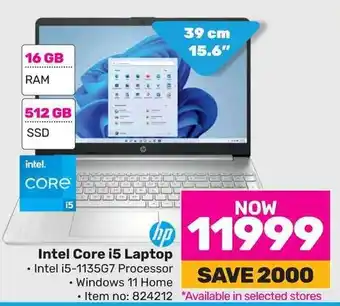 Game HP Intel Core i5 Laptop offer