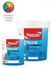 Leroy Merlin Plascon Wall Paint Interiors & Exterior Super Acrylic Polvin White-5Ltr offer