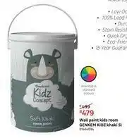 Leroy Merlin Genkem Kidz Khaki Kids Room Wall Paint 81464094-5L offer
