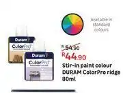 Leroy Merlin Duram olor Pro Ridge Stir In Paint Colour-80ml offer
