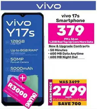 Game vivo 17s Smartphone offer