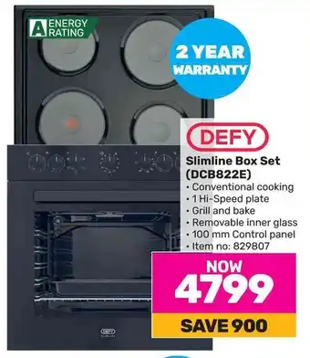 Game DEFY Slimline Box Set (DCB822E) offer