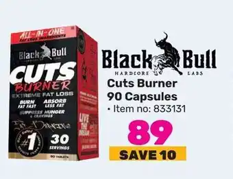 Game Black Bull Cuts Burner 90 Capsules offer